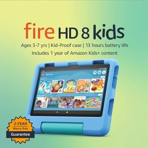 Amazon Fire HD 8 Kids tablet, ages 3-7. Top-selling 8