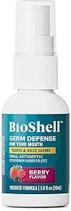 Germ Defense for Your Mouth (1 fl. oz.) I Fights and Kills Germs I Great for Crowds and Confined Spaces I Oral Antiseptic I Berry Flavor