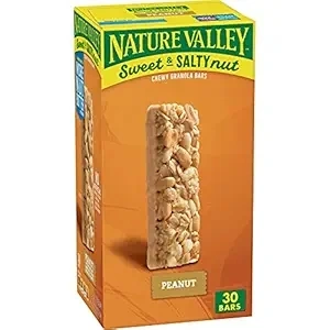 Nature Valley Sweet and Salty Granola Bars, Peanut, 30 Bars, 36 OZ