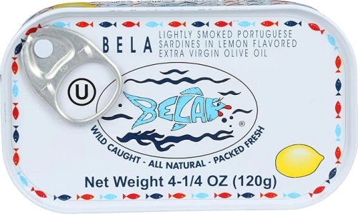 Bela Sardines Lemon Sauce, 4.25 oz