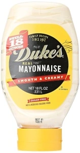 Duke's Mayonnaise Squeeze, 18 oz