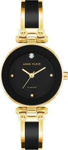 Anne Klein Women's Genuine Diamond Dial Bangle Watch