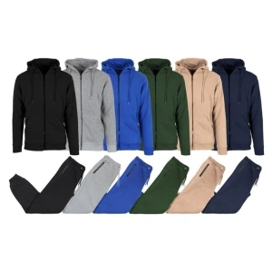 2 SETS: Men's Hoodie & Jogger Set (S-3X)