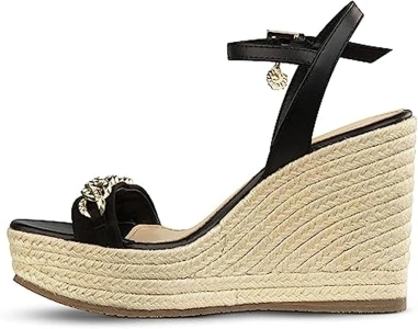 JATAREA Leather Wedge Sandals for Women | Women's Sandals Perfect for Summer