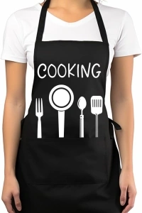 Funny Cooking Aprons with 2 Pockets Gifts for Women,Baking Cute Apron,Mothers Day, Christmas,Cooking Gifts for Women Baker Wife Girlfriend,Mon,BFF,Grandmother,Aunt-43