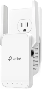 TP-Link AC1200 WiFi Extender, 2024 Wirecutter Best WiFi Extender, 1.2Gbps home signal booster, Dual Band 5GHz/2.4GHz, Covers Up to 1500 Sq.ft and 30 Devices ,support Onemesh, One Ethernet Port (RE315)