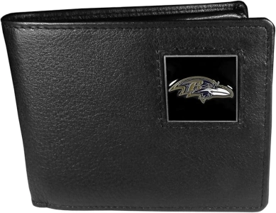 NFL Baltimore Ravens Leather Bi-fold Wallet