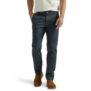 Lee® Men's Extreme Motion Flat Front Slim Straight Pant with Wrinkle Resist