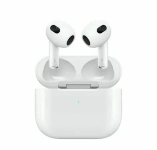 Apple AirPods 3rd Generation In-Ear Headset MagSafe Charger- White - Excellent