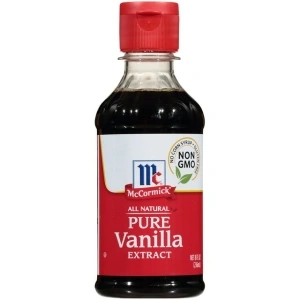 McCormick Non-GMO Gluten Free All Natural Pure Vanilla Extract, 8 fl oz Bottle