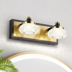 2-Light Bathroom Vanity Light Fixture Over Mirror Modern LED Acrylic Wall Lights for Bathroom 12