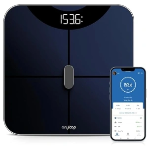 Smart Scale for Body Weight and Fat Percentage, Digital Scale with BMI, Body Fat, Muscle Mass 13-Measurement, Body Weight Scale Data Sync with APP, Trend Tracking Weight Watchers Scale 400lb