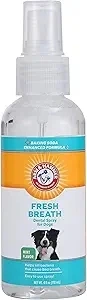 Arm & Hammer for Pets Fresh Breath Dental Spray for Dogs | Reduce Plaque & Tartar Buildup Without Brushing, 4 Ounces, Mint Flavor | Dog Teeth Cleaning Spray, Arm and Hammer Dog Dental Care
