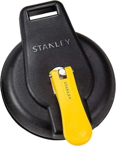 STANLEY S4004 Black/Yellow Vacuum Suction Cup - Heavy-Duty (200 lb Weight Support Limit)