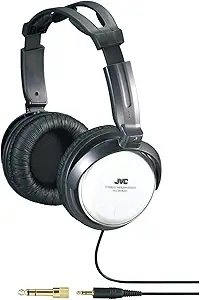 JVC HARX500 Full-Size Headphones (Silver)