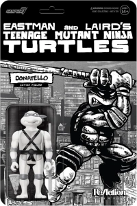 Super7 Teenage Mutant Ninja Turtles Donatello (Comic Grayscale) - 3.75