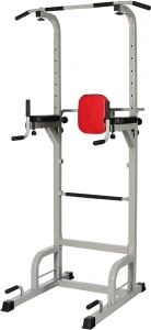 Signature Fitness Power Tower with Push-up, Pull-up and Workout Dip Station for Home Gym Strength Training