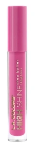 L.A. Colors High Shine Shea Butter Lip Gloss, Hyper, 0.14 Ounce