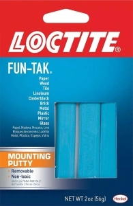 Loctite Fun-Tak Mounting Putty, 2 oz, 1, Wallet