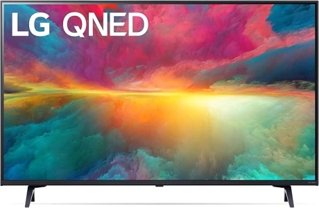 LG QNED75 Series 43-Inch Class QNED Mini-LED Smart TV 43QNED75URA, 2023 - AI-Powered 4K TV, Alexa Built-in, Black