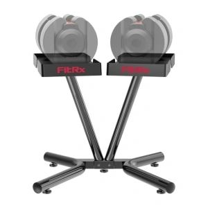 FitRx SmartRack Dumbbell Stand, Dumbbell Rack and Kettlebell Weight Rack Stand for Home Gym