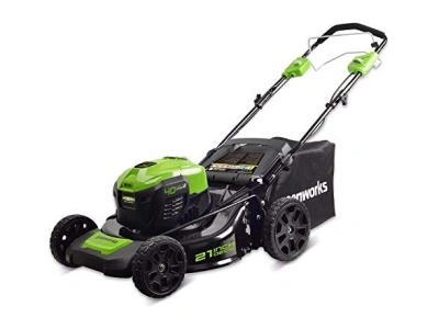 Greenworks 40V 21 inch Self-Propelled Cordless Lawn Mower, Battery Not Included MO40L02