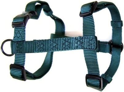 Hamilton Adjustable Comfort Nylon Dog Harness, Dark Green, 1