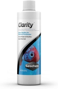 Seachem Clarity, 250ml - Water Clarifier for Marine and Freshwater Habitats, 5.3 oz