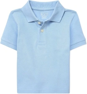 The Children's Place baby boys Fashion Color Short Sleeve Pique Polo