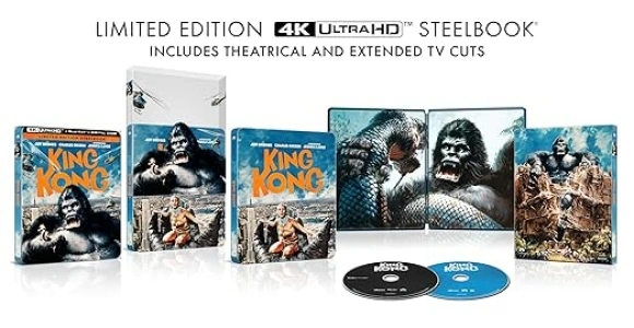 King Kong (1976) Steelbook [4K UHD]