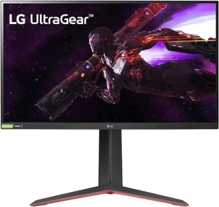 LG 27GP850-B Ultragear Gaming Monitor 27 inch QHD (2560 x 1440) Nano IPS Display 1ms Response Time 165Hz Refresh Rate NVIDIA G-SYNC Compatible AMD FreeSync Premium Tilt/Height/Pivot Adjustable Stand