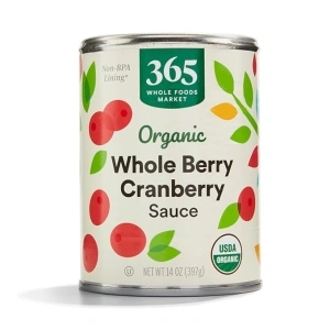 365 by Whole Foods Market, Sauce Cranberry Whole Berry Organic, 14 Ounce