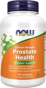 NOW Supplements, Prostate Health, Clinical Strength Saw Palmetto, Beta-Sitosterol & Lycopene, 90 Softgels