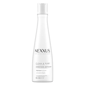 Nexxus Clean and Pure Conditioner Nourished Hair Care, With ProteinFusion, Silicone, Dye, and Paraben Free 13.5 oz