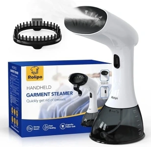 Steamer for Clothes 1350W, Clothes Steamer for Home, Office, Travel, Upgraded 400ML Large Capacity Water Tank, Wrinkle Remover