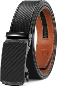 Zitahli Belt Men, Ratchet Belt Dress with 1 3/8