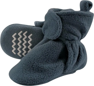 Hudson Baby Unisex-Child Cozy Fleece Booties Winter Accessory Set