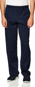 Gildan Adult Fleece Open Bottom Sweatpants with Pockets, Style G18300