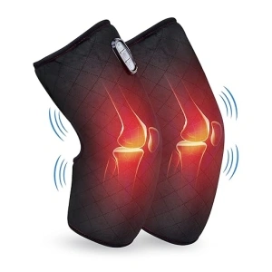 COMFIER Knee Massager with Heat, Vibration Heating Pad for Knee, Knee Heating Pad for Relief, Leg Massager, Heated Knee Brace Wrap for Stress Relief