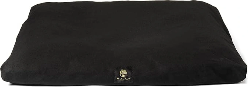 Organic Meditation Mat Zabuton/Floor Pillow - 3 & 4 Inch Thickness Options - Prevents Knees & Legs Pain