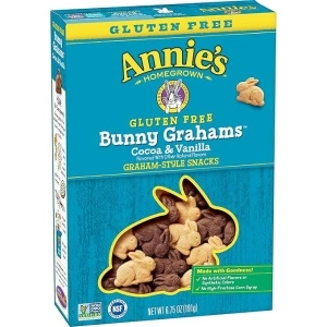 Annie's Gluten Free Cocoa and Vanilla Bunny Cookies, 6.75 oz