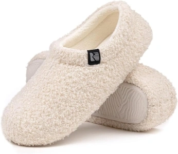 RockDove Women's Teddy Fleece Closed Back Indoor Slipper