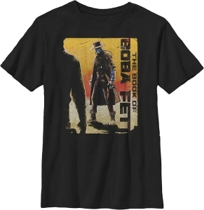 STAR WARS Kids' Book of Boba Fett Takeover Time Boys Short Sleeve Tee Shirt