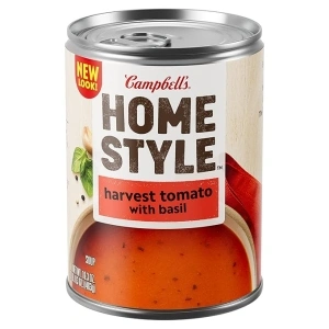 Campbell's Homestyle Harvest Tomato Soup With Basil, 16.3 OZ Can