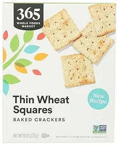 365 whole foods market wheat squares