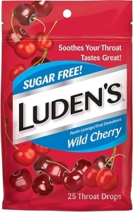 Ludens Sf Wild Cherry Dro Size 25ct Ludens Sf Wild Cherry Drops 25ct