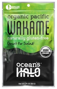 Ocean's Halo Organic Wakame Strips, 1.76 oz