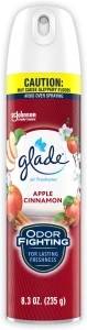 Glade Air Freshener Room Spray, Apple Cinnamon, 8.3 oz