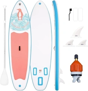 Tuxedo Sailor Inflatable Stand Up Paddle Board Inflatable SUP 10'6