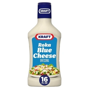 Kraft Salad Dressing, Roka Blue Cheese, 16 oz